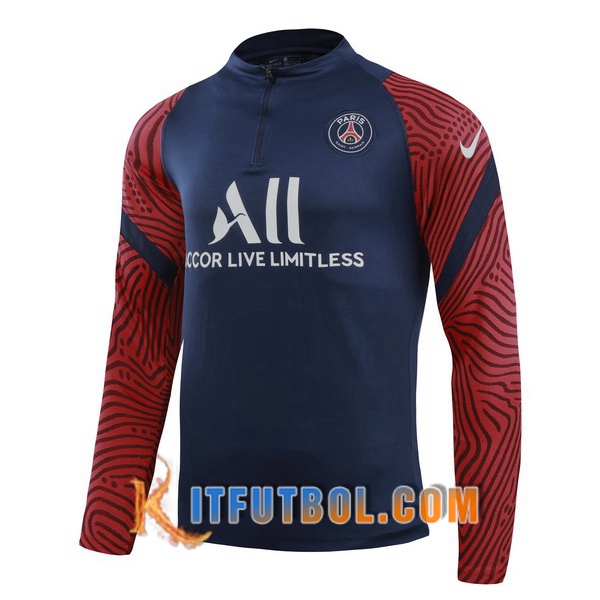 Nueva Entrenamiento Sudadera Pairis PSG Azul 20/21
