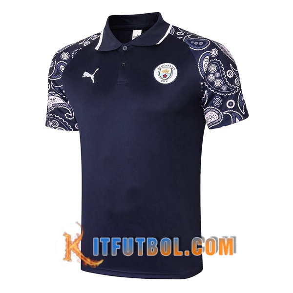 Nueva Polo Futbol Manchester City Azul Royal 20/21