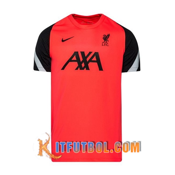 Camisetas de entrenamiento FC Liverpool Roja 20/21
