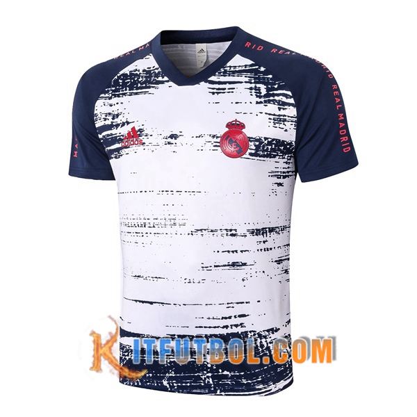 Camisetas de entrenamiento Real Madrid Azul 20/21