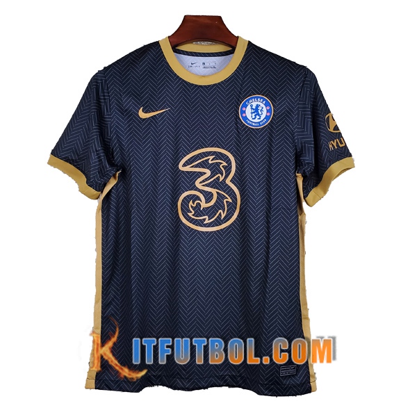 Camisetas de entrenamiento FC Chelsea Negro 20/21