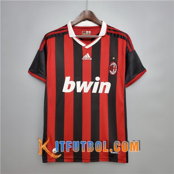 Camiseta Futbol Milan AC Retro Primera 2009/2010