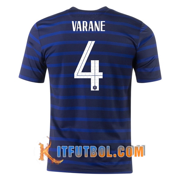 Camisetas Futbol Francia (Varane 4) Primera 20/21