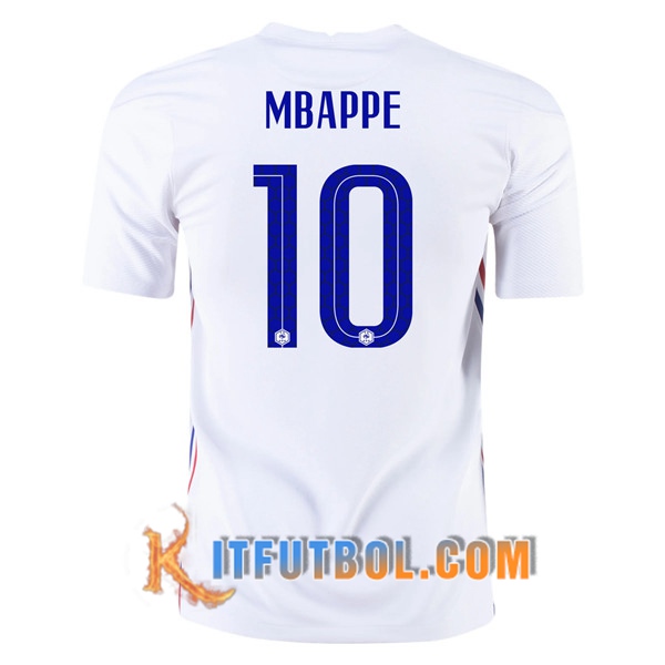 Camisetas Futbol Francia (Mbappe 10) Segunda 20/21