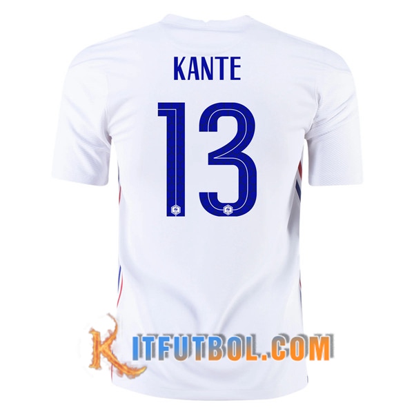 Camisetas Futbol Francia (Kante 13) Segunda 20/21