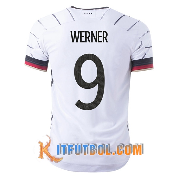 Camisetas Futbol Alemania (Werner 9) Primera 20/21