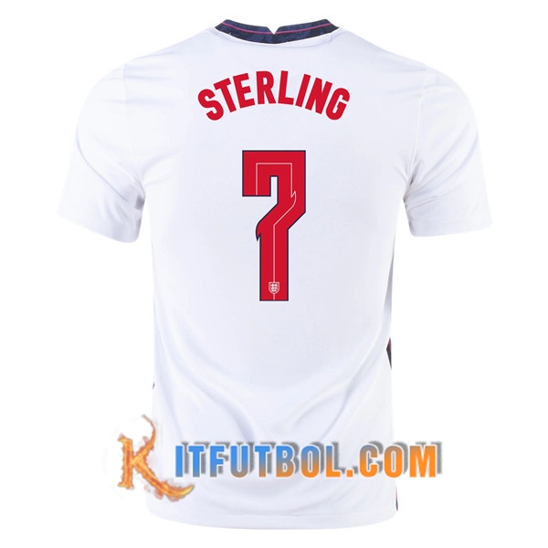 Camisetas Futbol Inglaterra (Sterling 7) Primera 20/21