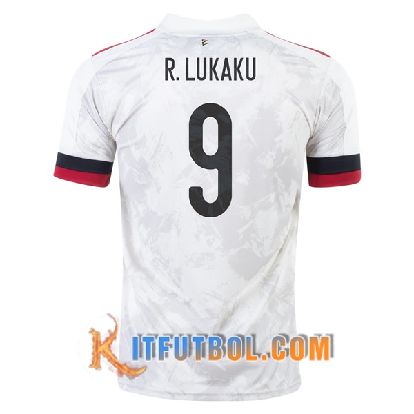 Camisetas Futbol Belgica (R.Lukaku 9) Segunda 20/21