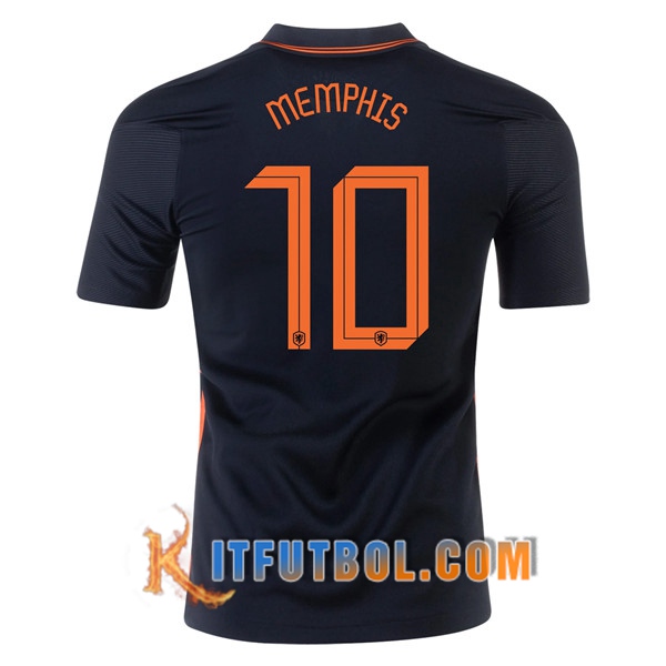 Camisetas Futbol Países Bajos (MEMPHIS 10) Segunda 20/21