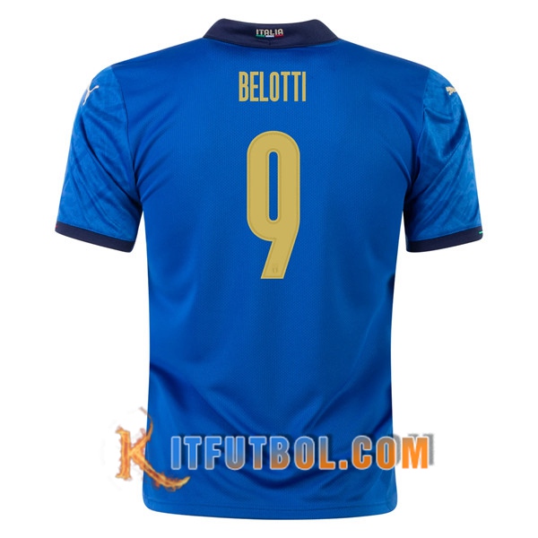 Camisetas Futbol Italia (BELOTTI 9) Primera 20/21