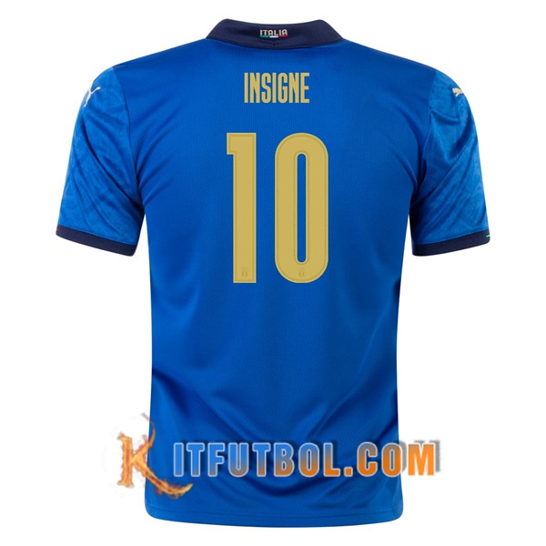 Camisetas Futbol Italia (INSIGNE 10) Primera 20/21