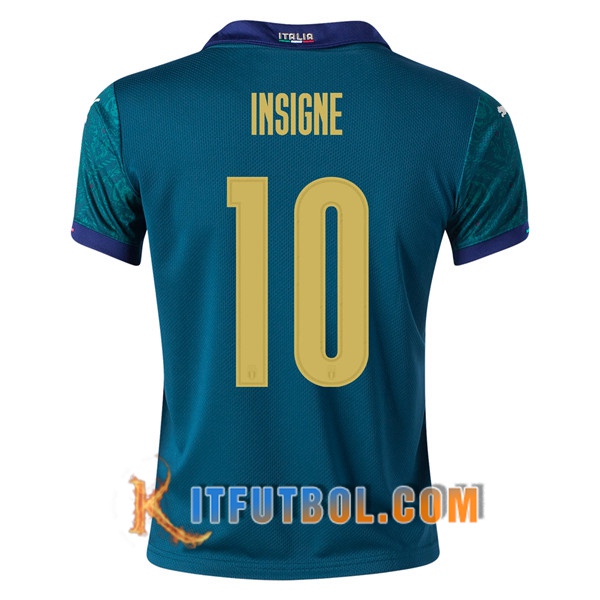 Camisetas Futbol Italia (INSIGNE 10) Tercera 20/21
