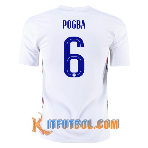 Camisetas Futbol Francia (Pogba 6) Segunda 20/21