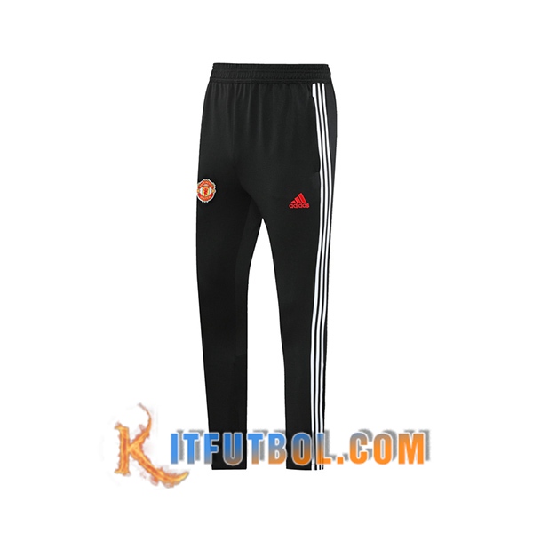 Nueva Pantalones Futbol Manchester United Negro 20/21