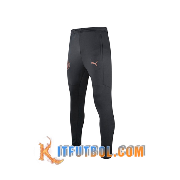 Nueva Pantalones Futbol Manchester City Negro 20/21