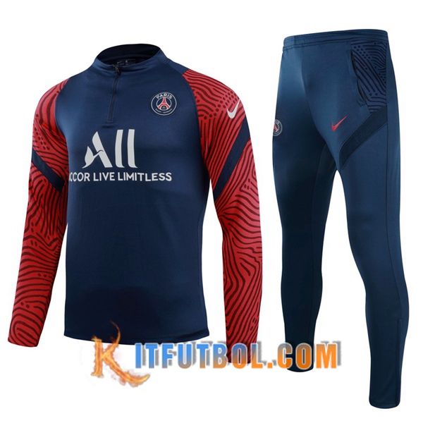 Nueva Chandal Futbol + Pantalones Pairis PSG Azul 20/21
