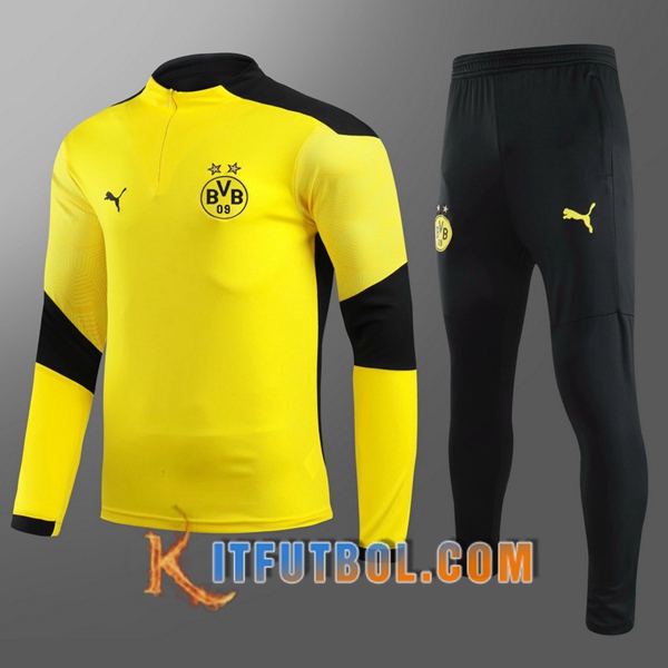 Nueva Chandal Futbol Dortmund BVB Ninos Amarillo 20/21