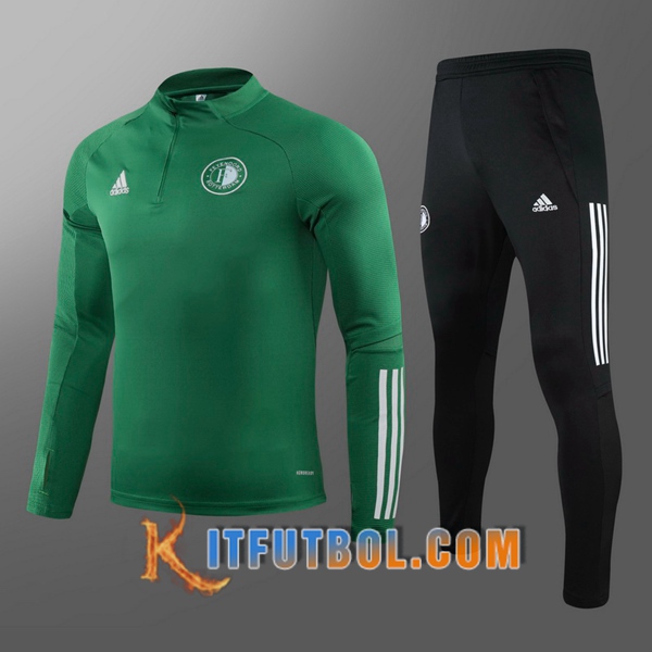 Nueva Chandal Futbol Feyenoord Ninos Verde 20/21