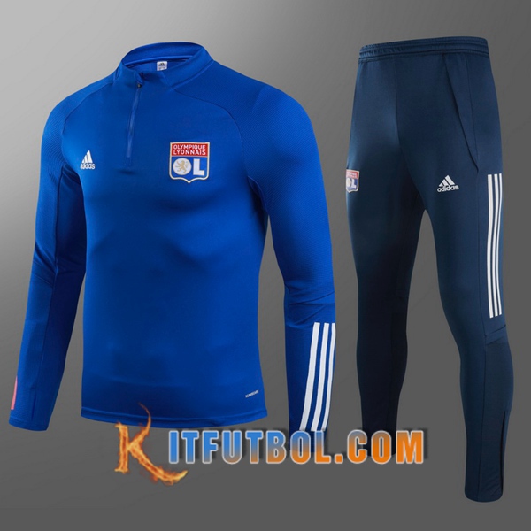Nueva Chandal Futbol Lyon OL Ninos Azul 20/21