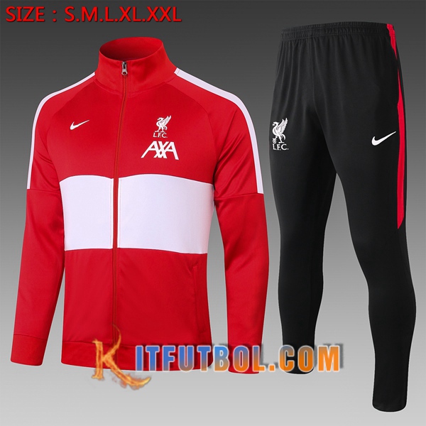 Nueva Chandal Futbol FC Liverpool Ninos Roja 20/21