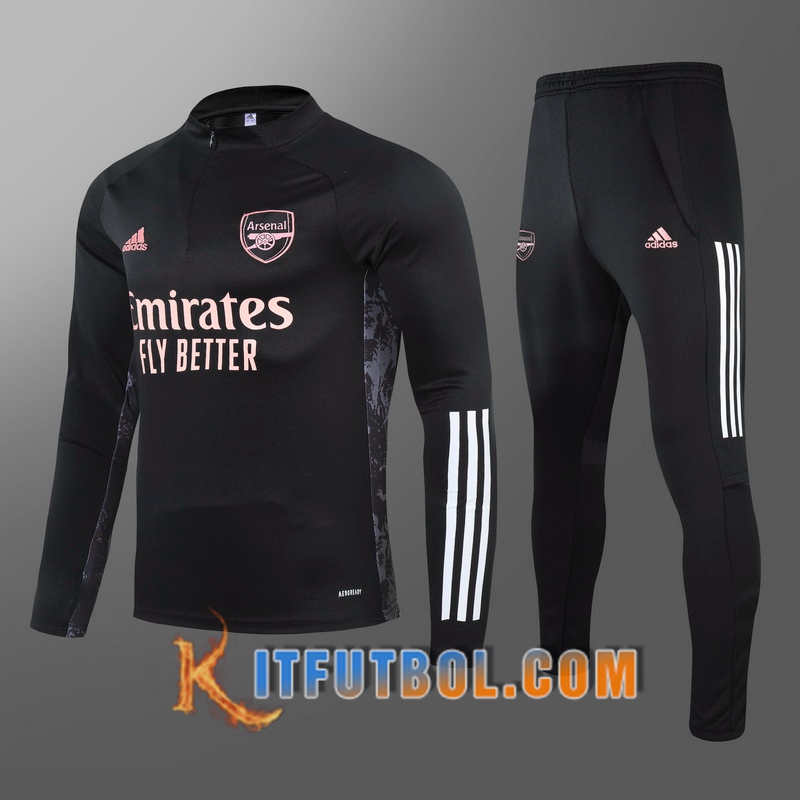 Nueva Chandal Futbol Arsenal Ninos Negro 20/21