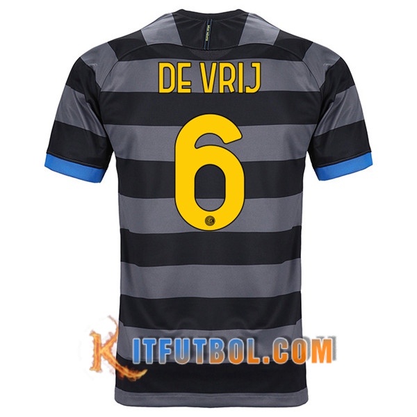 Camisetas Futbol Inter Milan (DE VRIJ 6) Tercera 20/21