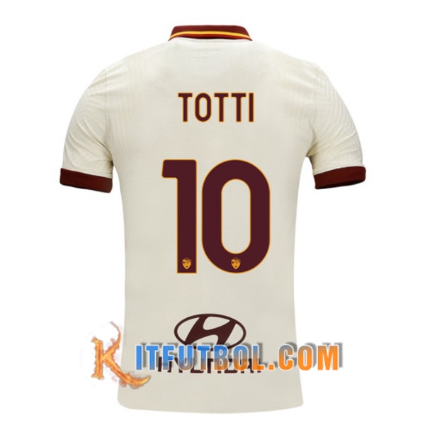 Camisetas Futbol AS Roma (TOTTI 10) Segunda 20/21