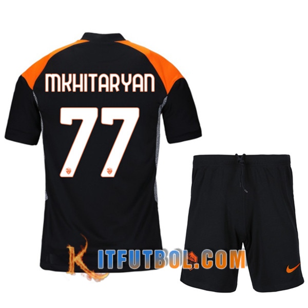 Camisetas Futbol AS Roma (MKHITARYAN 77) Ninos Tercera 20/21