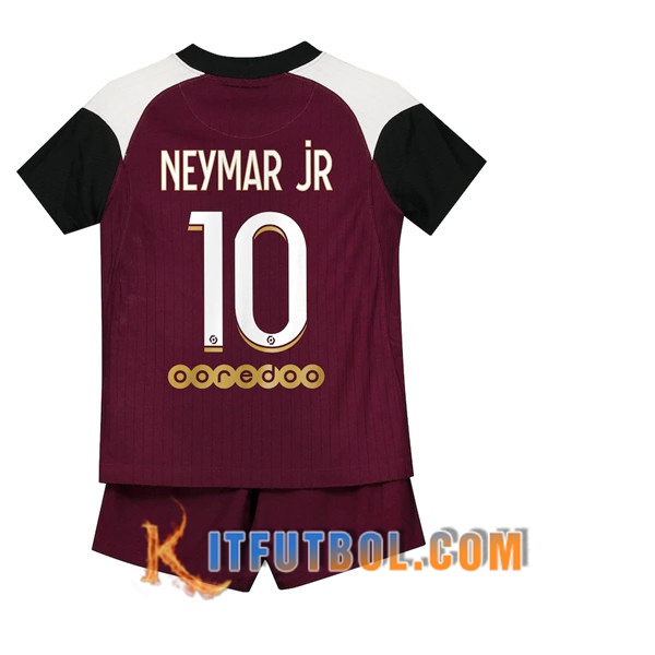 Camisetas Futbol PSG (Neymar Jr 10) Ninos Tercera 20/21