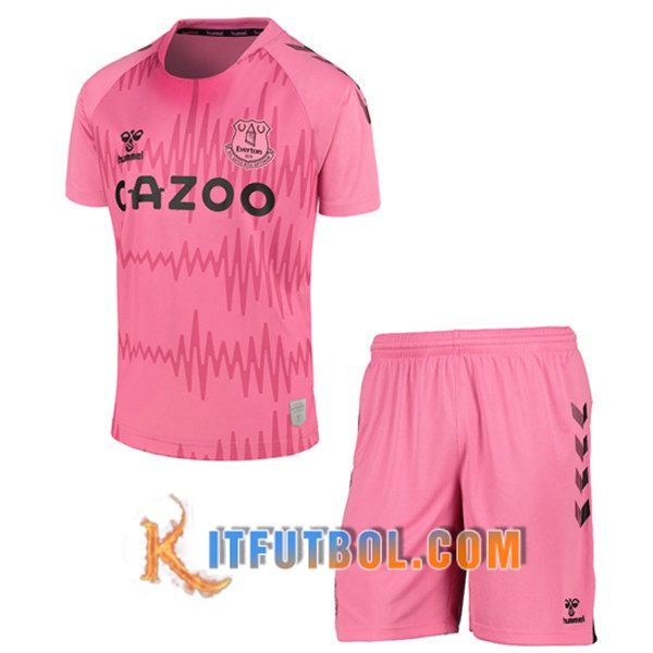 Camisetas Futbol Everton Ninos Portero 20/21