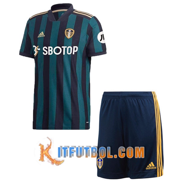 Camisetas Futbol Leeds United Ninos Segunda 20/21