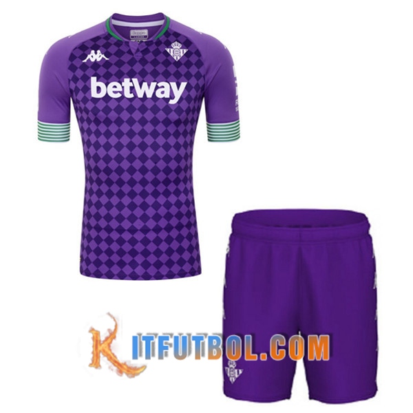 Camisetas Futbol Real Betis Ninos Segunda 20/21