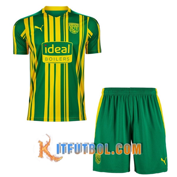 Camisetas Futbol West Bromwich Ninos Segunda 20/21