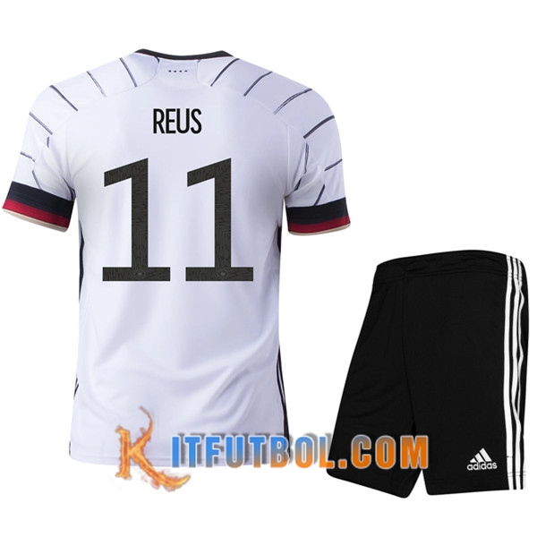 Camisetas Futbol UEFA Euro 2020 Alemania (Reus 11) Ninos Primera
