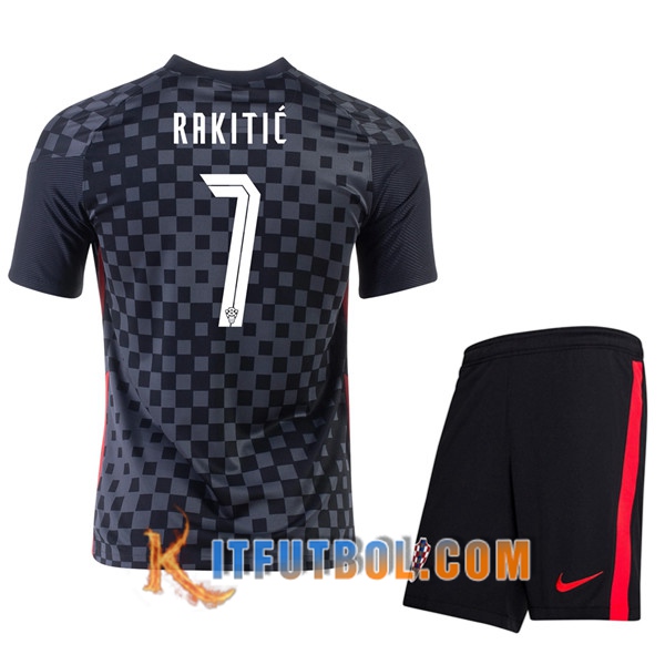Camisetas Futbol UEFA Euro 2020 Croacia (MODRIC 10) Ninos Segunda
