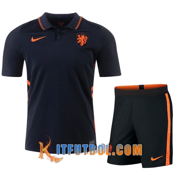 Traje Camisetas Futbol Países Bajos Segunda + Cortos 20/21
