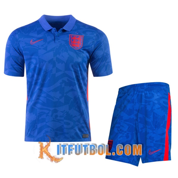 Traje Camisetas Futbol Inglaterra Segunda + Cortos 20/21