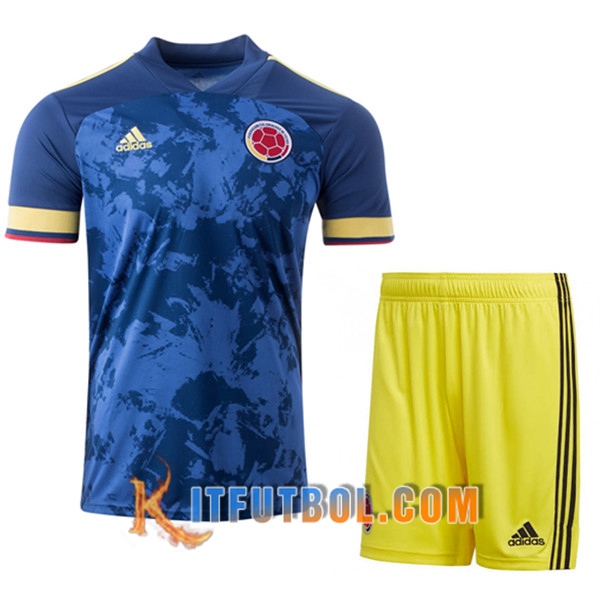Traje Camisetas Futbol Colombia Segunda + Cortos 20/21
