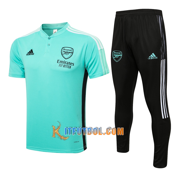 Camiseta Entrenamiento FC Arsenal + Pantalones Verde 2021/2022