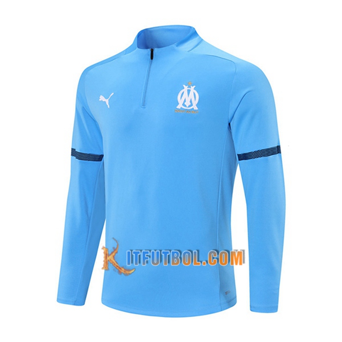 Sudadera De Entrenamiento Marsella OM Azul/Negro 2021/2022 -01