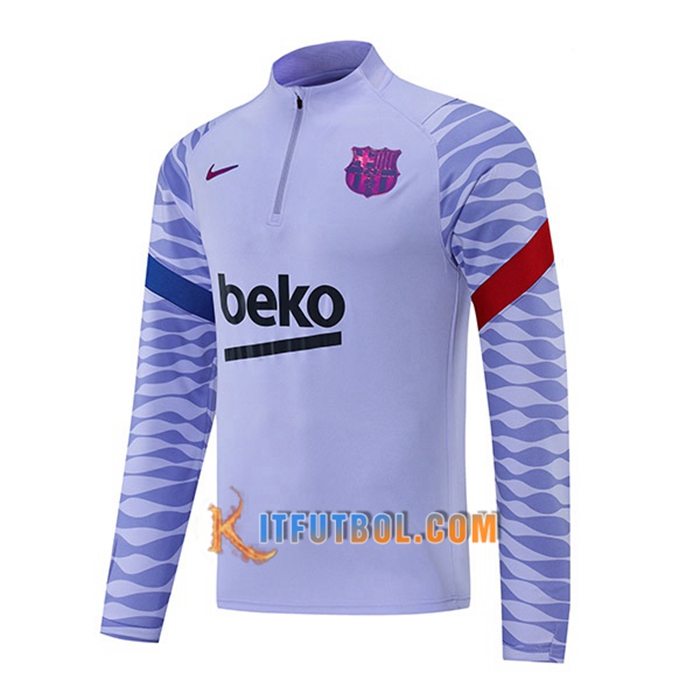 Sudadera De Entrenamiento FC Barcelona Purpura 2021/2022