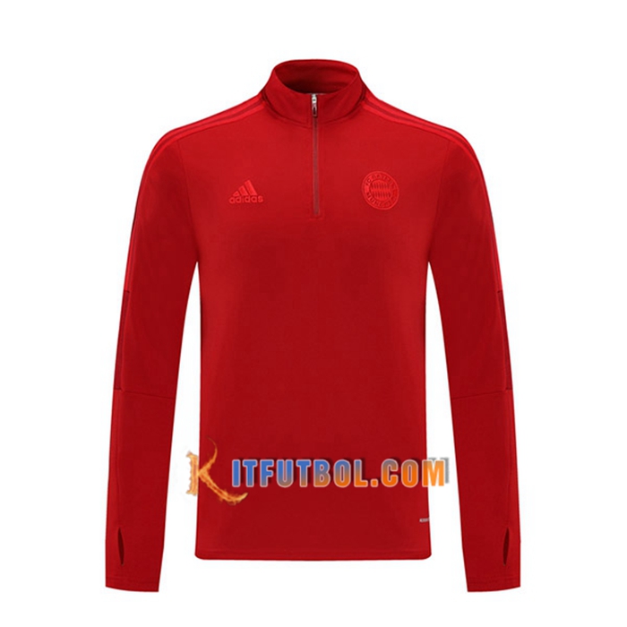 Sudadera De Entrenamiento Bayern Munich Rojo 2021/2023