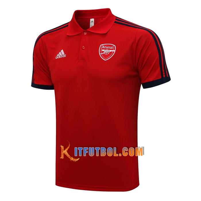 Camiseta Entrenamiento FC Arsenal Rojo/Negro 2021/2022