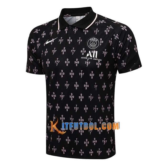 Camiseta Entrenamiento Jordan PSG Negro 2021/2022