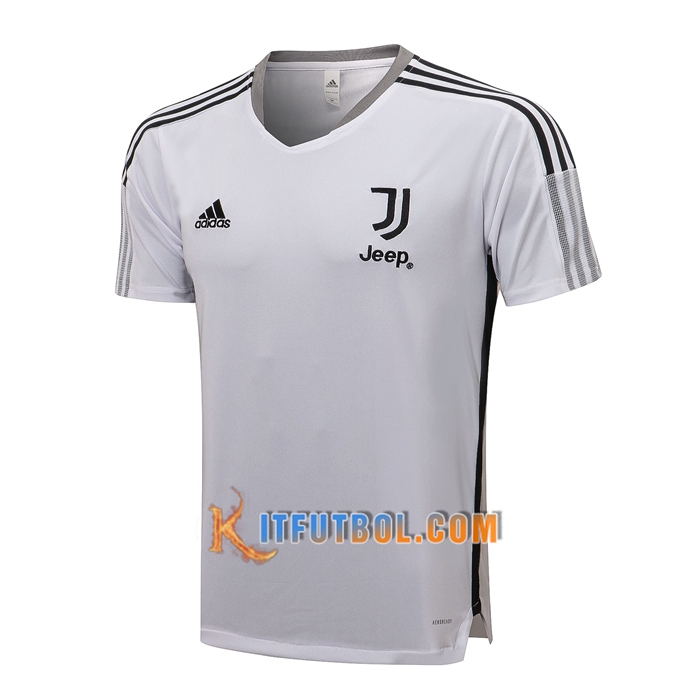 Camiseta Entrenamiento Juventus Blanca/Negro 2021/2022