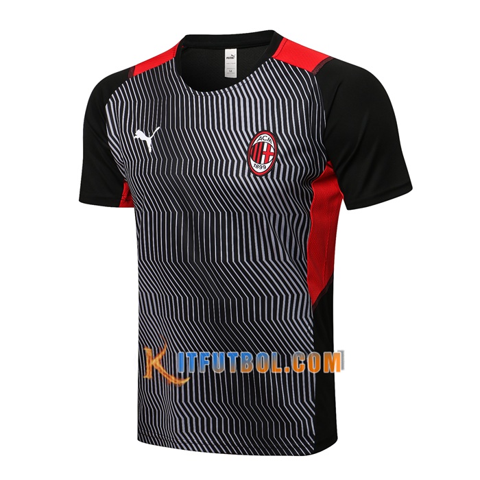 Camiseta Entrenamiento AC Milan Rojo/Negro 2021/2022