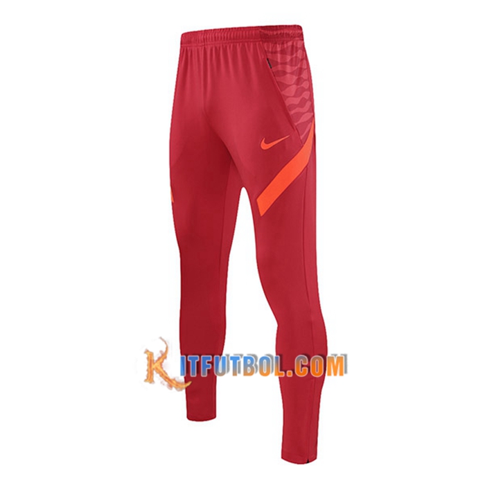 Pantalon Entrenamiento FC Liverpool Rojo 2021/2022