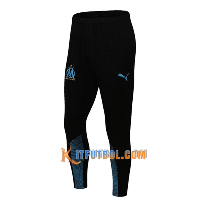 Pantalon Entrenamiento Marsella OM Azul/Blanca 2021/2022