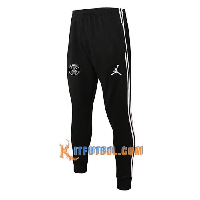Pantalon Entrenamiento Jordan PSG Blanca/Negro 2021/2022 -01