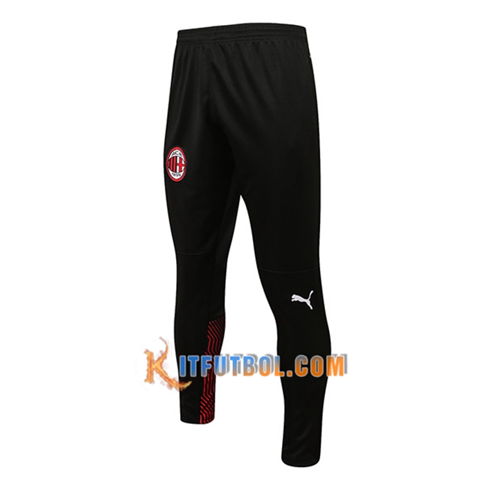 Pantalon Entrenamiento AC Milan Negro 2021/2022